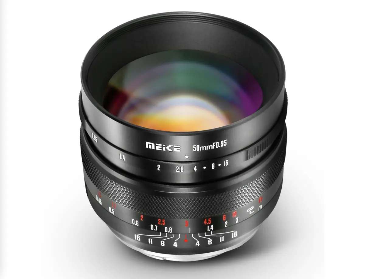 Meike 50mm F/0.95: Lensa F/0.95 3 Jutaan untuk Mirrorless APS-C dan MFT