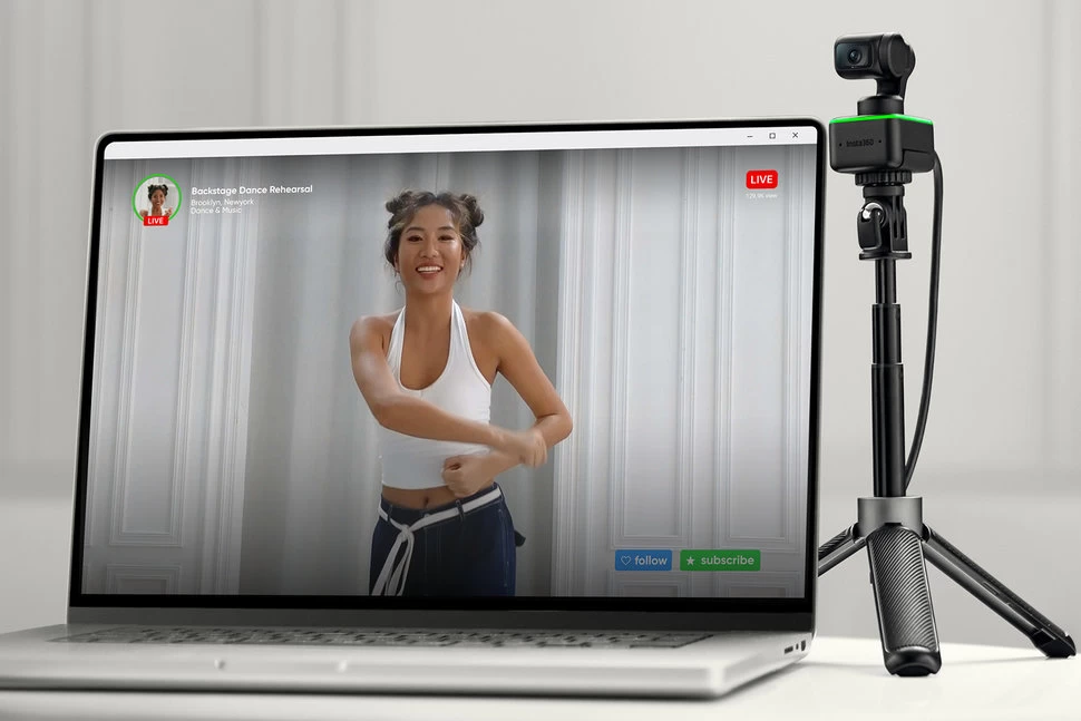 Insta360 Link: Webcam dengan Sistem Gimbal 3-Axis