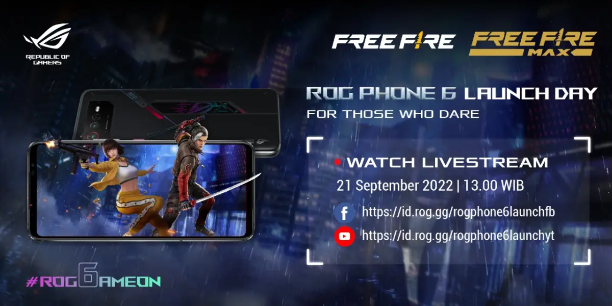 Bidik Gamer Mobile, ASUS ROG Phone 6 Siap Hadir di Indonesia