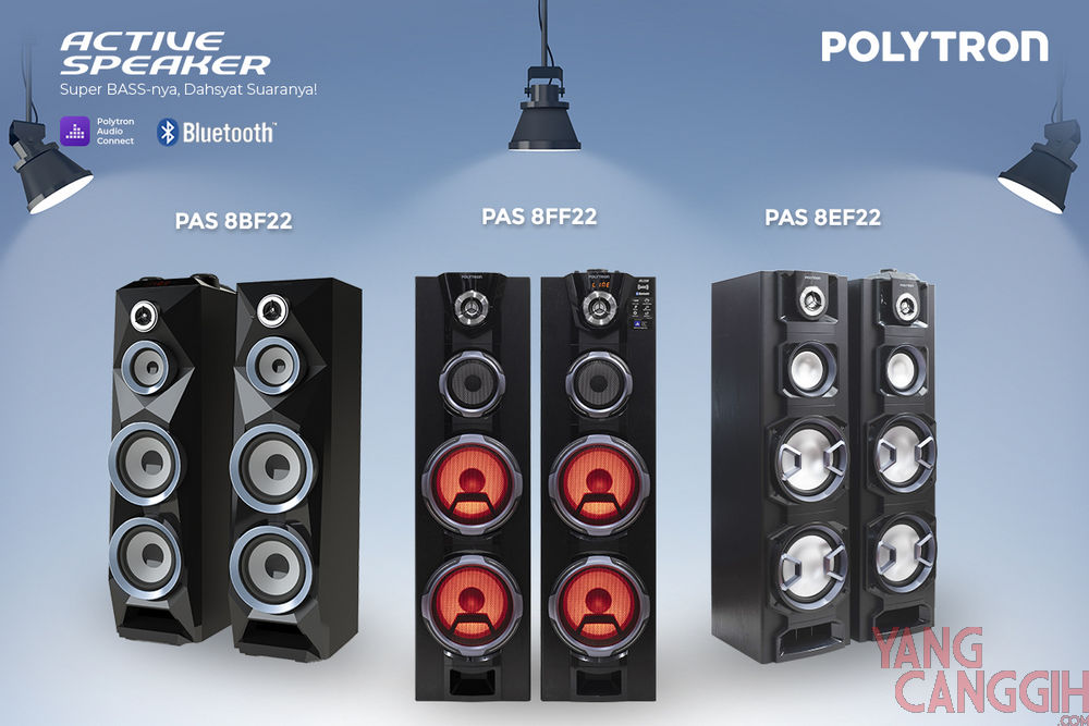 Polytron PAS F22 Series: Speaker Aktif dengan Fungsi Recording dan Efek Reverb
