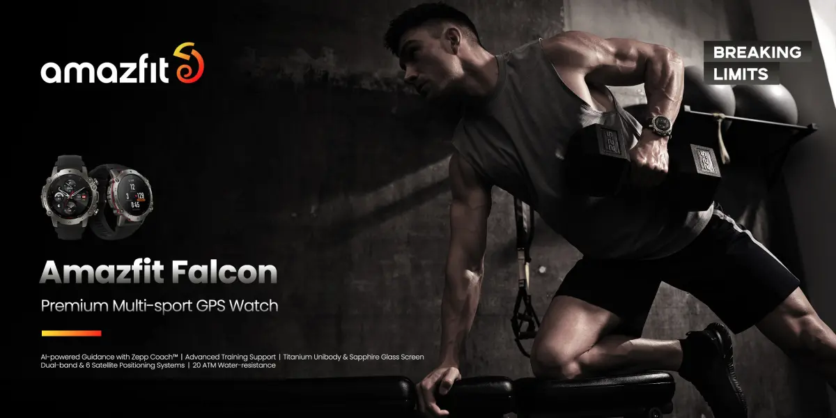 Amazfit Falcon: Jam Tangan Multi Sport GPS Premium Pertama Amazfit
