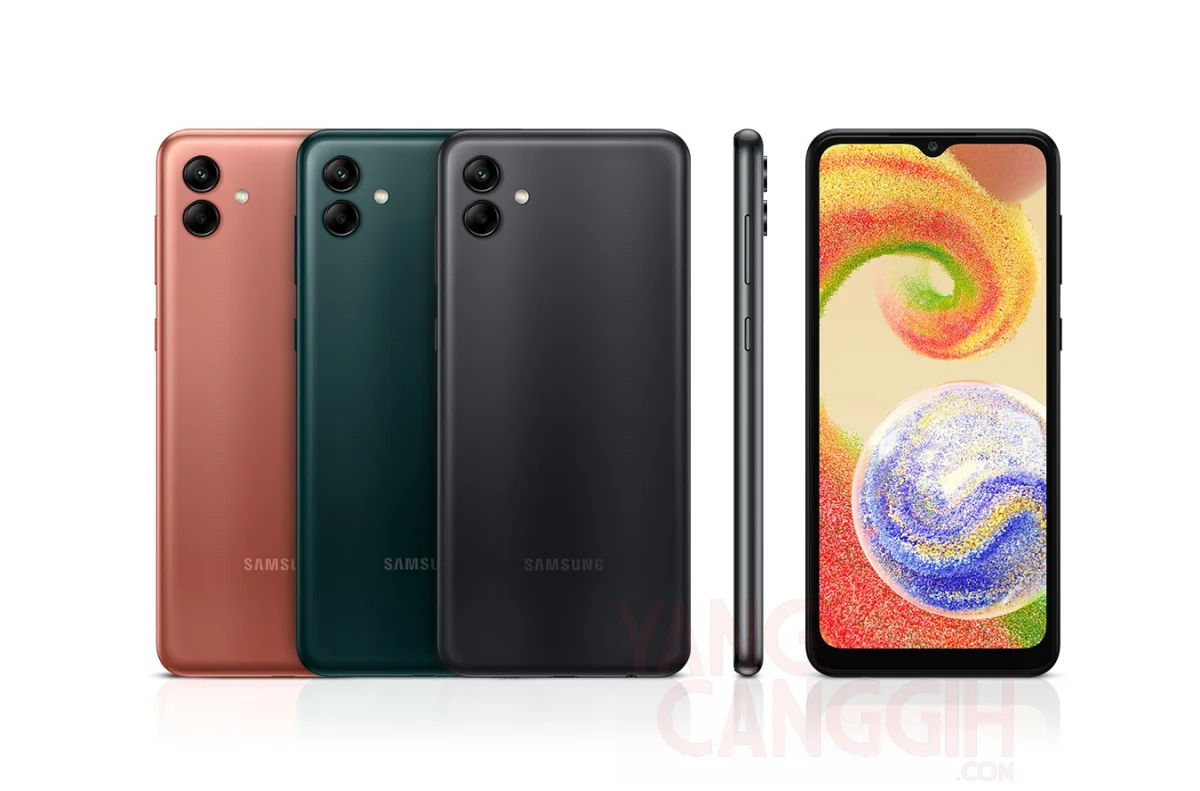 Samsung Indonesia Luncurkan Galaxy A04, Smartphone Sejutaan dengan Kamera 50 MP
