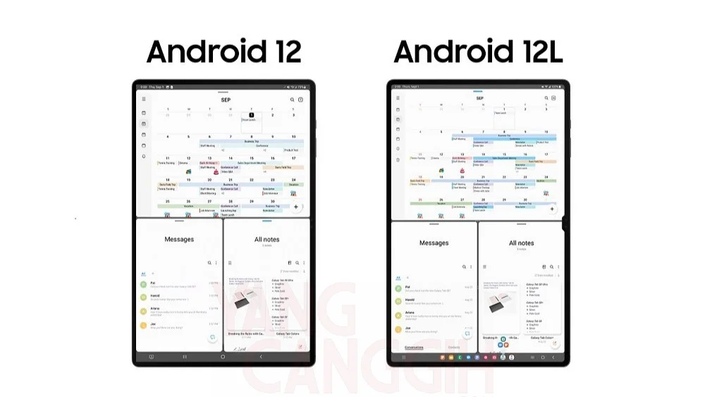 Hadir di Galaxy Tab S8 Series, Android 12L Bawa Fitur Taskbar dan Peningkatan UI