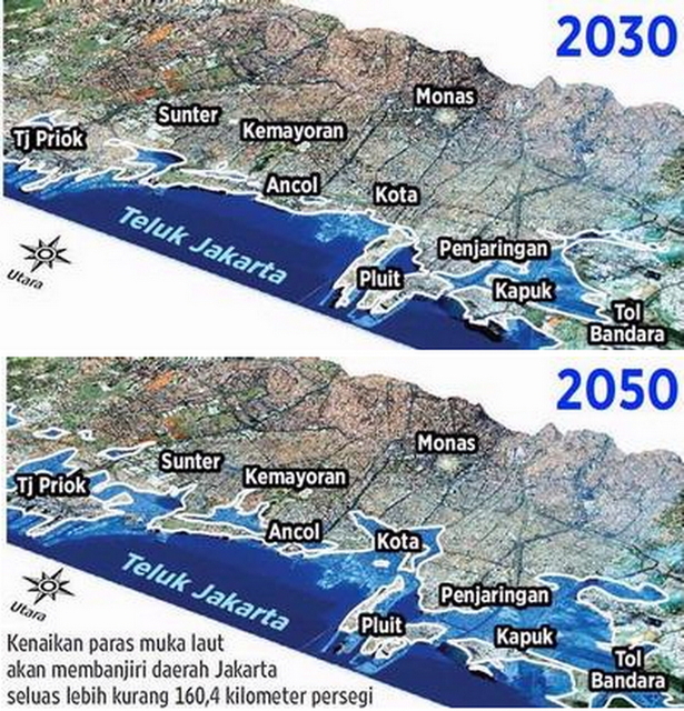 AHOK: Pulau Reklamasi Justru Selamatkan Jakarta-Utara Tenggelam Ditahun 2030