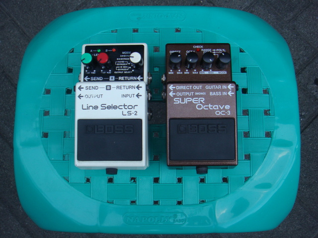*antimahal* BOSS LS-2 LINE SELECTOR & BOSS OC-3 SUPER OCTAVE