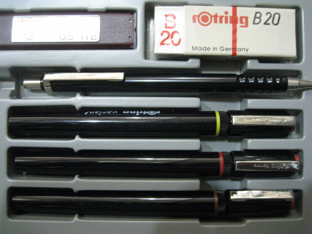 Pen Rotring 1 Set hanya Rp 300.000 | KASKUS ARCHIVE