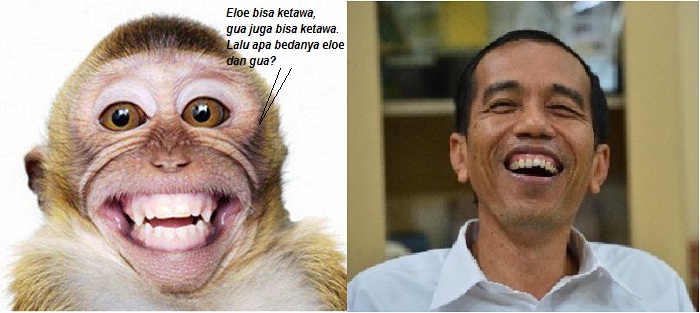 &#91;PIC&#93; Jokowi Disumpahi Kualat jadi Monyet! Gara2 Seenaknya Larang 'topeng monyet'