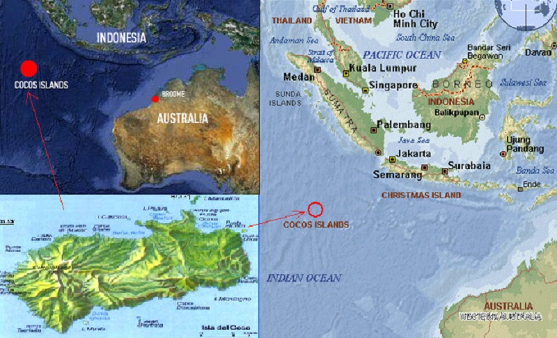 &#91;PIC&#93; &quot;Cocos Island&quot;, Sarang Intel Aussie Dekat RI. Akan Dibangun Pangkalan UAV AS?