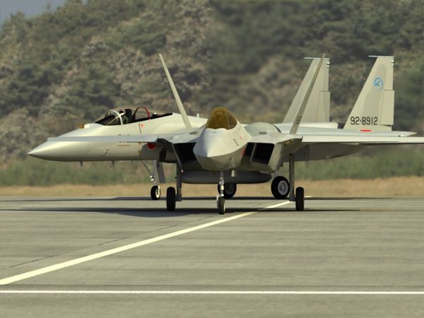The importance of Mitsubishi ATD-X ShinShin Stealth Jet Fighter To Japan