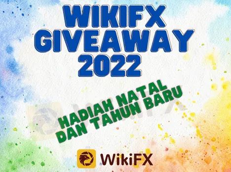 WikiFX Giveaway 2022 | Bagi - Bagi Hadiah Natal Dan Tahun Baru