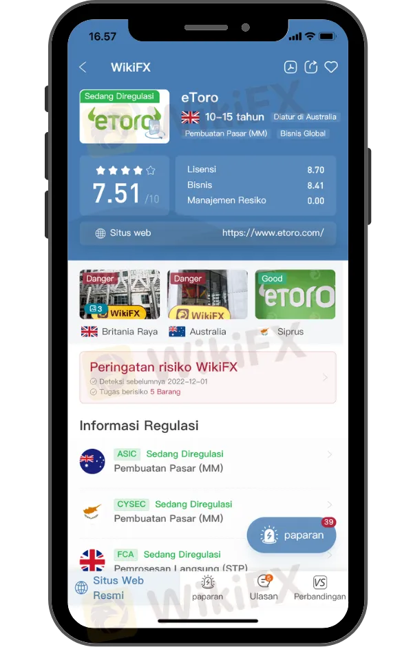 eToro Tambah 73 Trading Instrumen dan ETF