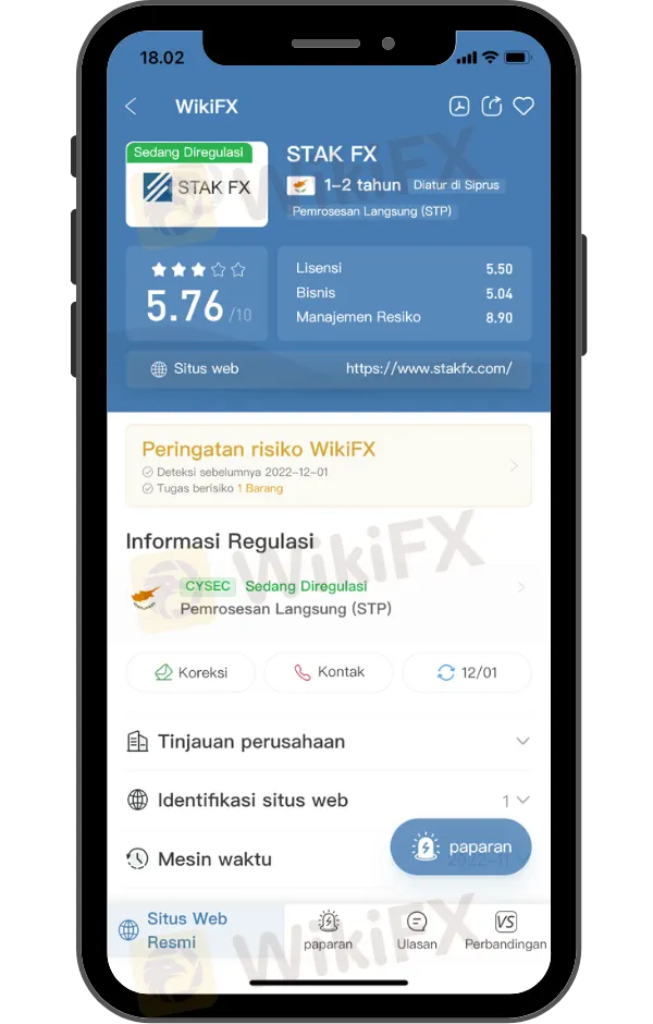 BaFin Memperingatkan Adanya Klon dari Broker STAK FX