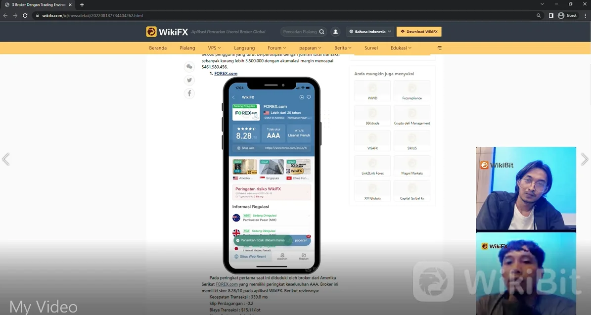 Keseruan MALAK KRIPTO | Dadakan Wikibit Live Bareng WikiFX