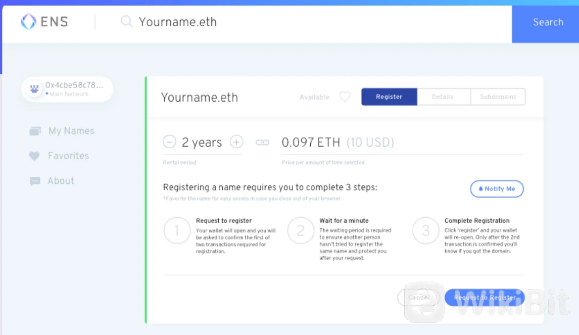 Blockchain Naming Service (BNS) | Membuat Domain Blockchain Anda