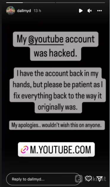 Akun YouTuber Dengan 13 juta Pengikut Diretas Crypto Scammer