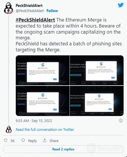 Penipu Ethereum Keluar dengan Kekuatan Penuh Menjelang Penggabungan
