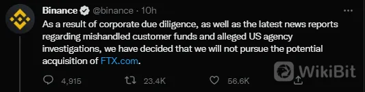 Binance-FTX | Pengguncang Ruang Crypto Terbaru