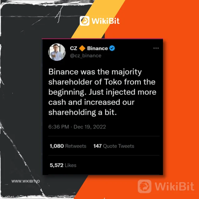 Akuisisi Tokyocrypto, Binance Resmi Masuk Indonesia