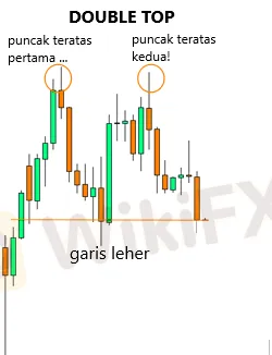 Cara Trading Double Tops and Double Bottoms