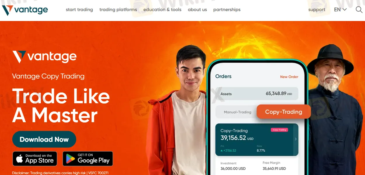 Ulasan WikiFX: Kasus Klon Vantage, Masih Aman?