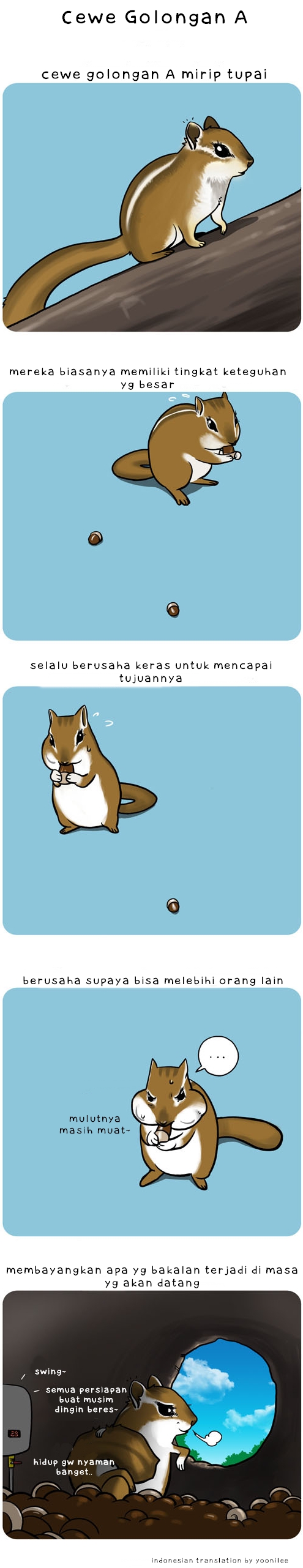 &#91;KOMIK&#93;Serba Serbi Golongan Darah&#91;Masuk dapet Ngakak++&#93;